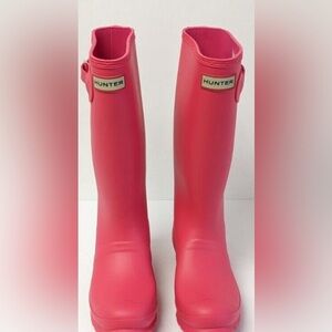 Hunter Kids Rain‎ Boots Tall Salmon